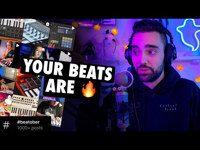 REACTING TO MY SUBSCRIBERS BEATS! | Daily Beat Making Challenge For Producers