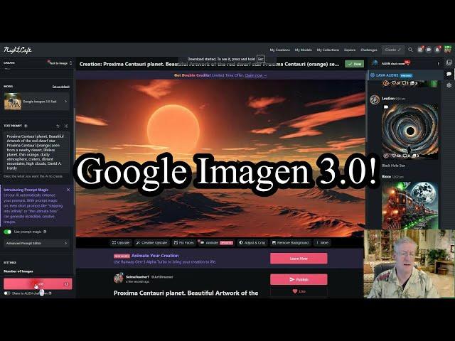 Google Imagen 3.0 AI artwork Nighcafe