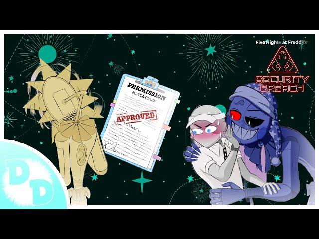 SUN'S Summer LOVE | Can we TALK? PT 2 (FNAF Security Breach Comic Dub)