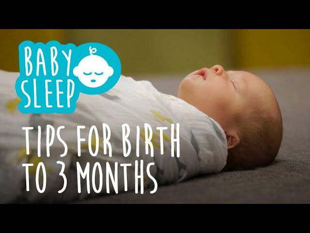 Baby sleep: Tips for newborns