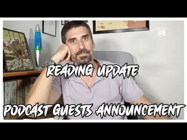 Reading Update & September Guests Announcement