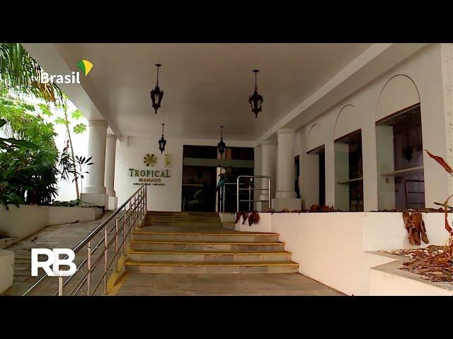 Tradicional hotel de luxo de Manaus está abandonado