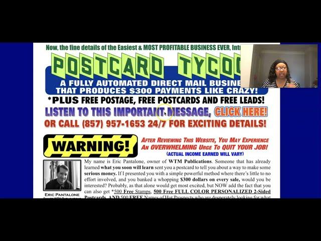 Make $300 The Postcard Tycoon Review 2022 Make Money Online 2022 Passive Income Affiliate Marketing