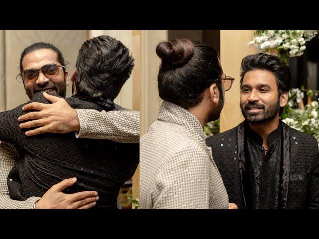 Dhanush Meets Simbu  Producer Aakash Wedding Reception | Siva | Nayanthara | Aishwarya Divorce