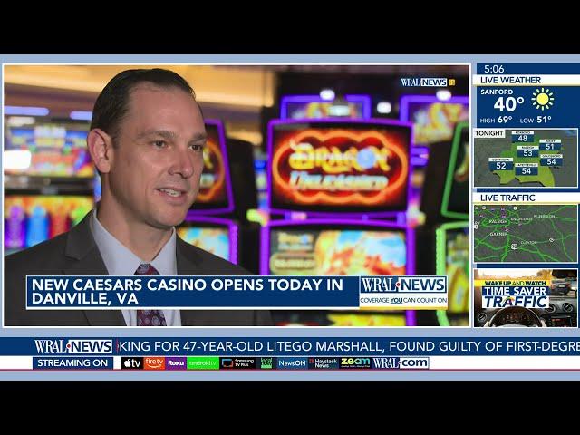 New Caesars Casino opens in VA, could draw millions from the Carolinas