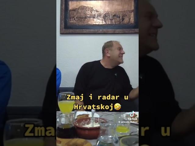 Zmaj i radar u Hrvatskoj #humor #smijeh #balkan #smiješno #hrvatska #radar #ramizzmaj