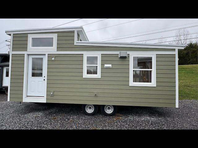 FOR SALE Gorgeous Green LP Sided Woody Tiny Home $79,900 MOVE IN READY NOW @  $300 per Month 