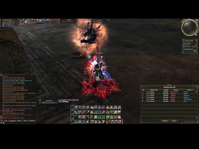 Lineage 2 High Five - Spectral Master - Today's Olympiad session (10 fights) | WarBoss