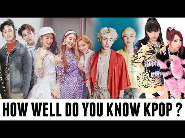 HOW WELL DO YOU KNOW KPOP ? Can you name these 100 songs