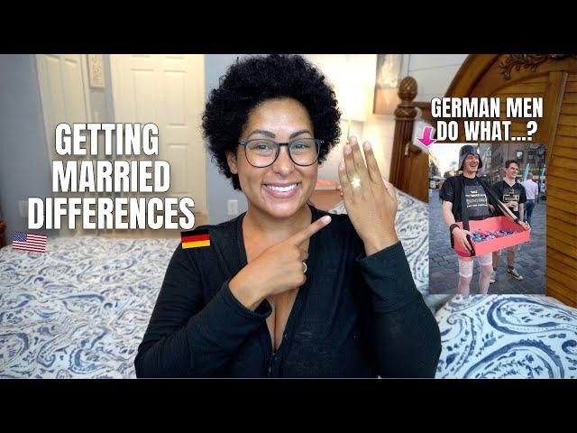 GETTING MARRIED & WEDDING DIFFERENCES IN THE USA AND GERMANY