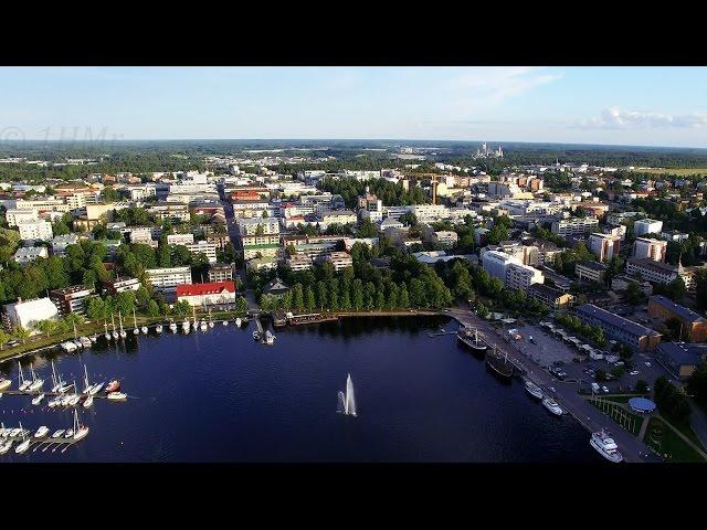 Lappeenranta 4K Bird`s Eye view  DJI Phantom 3 Pro