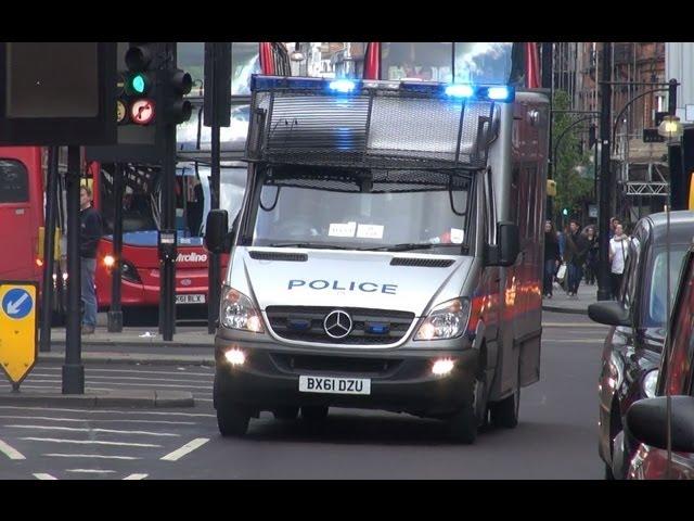 Public Order Van TSG Metropolitan Police