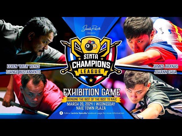 Efren "Bata" Reyes & Francisco Bustamante VS Johann Chua & James Aranas | Legendary Match 2024