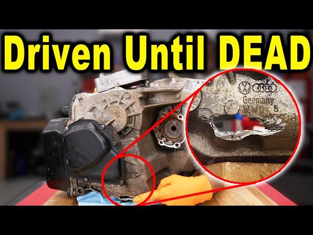 Transmission FAILURE ~ Damage From Driving With No Fluid