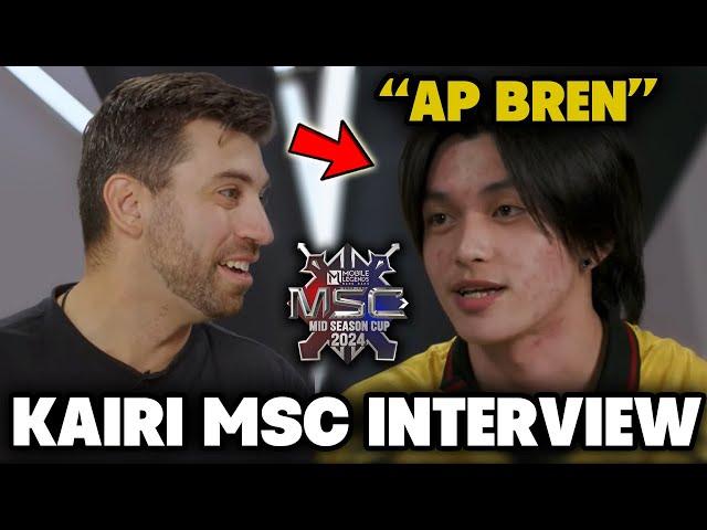 KAIRI's INTERVIEW IN MSC BEFORE THE GROUP STAGE...