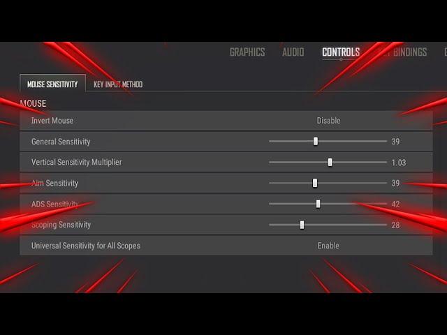 Best PUBG SETTINGS for EASY RECOIL and FPS!