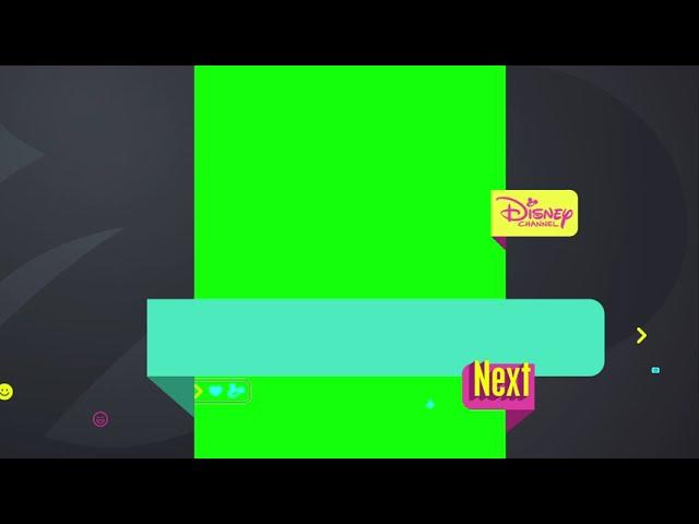 Disney Channel Asia 2017 Rebrand Green-Screen Next Bumper