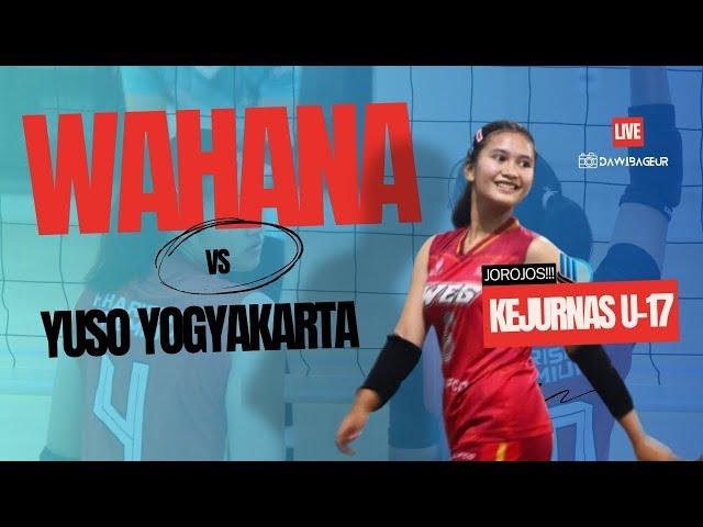 WAHANA VS YUSO YOGYAKARTA||KEJURNAS U-17