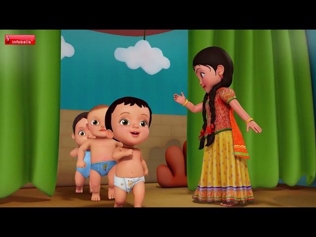 एक सुंदर घर | Hindi Rhymes & baby songs for Children | Infobells