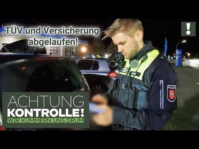 TÜV und Versicherung ABGELAUFEN?!  Weiterfahrt UNTERSAGT! | Kabel Eins | Achtung Kontrolle