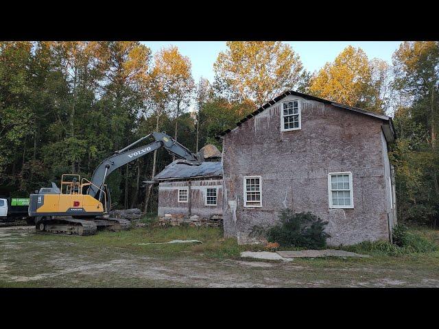 Tearing Down An Abandoned Church