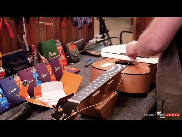 Pro Restringing tips: Acoustic Guitar with Elixir Strings