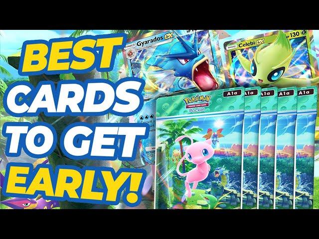 Mythical Island BEST CARDS to get EARLY in Pokemon Pocket - Card Set Review