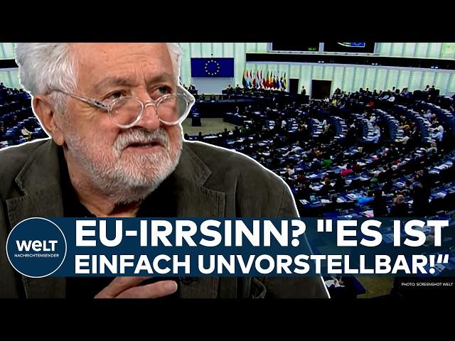 HENRYK M. BRODER: Heftige Kritik! "Die EU funktioniert ein bisschen wie die Mafia!"