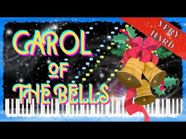 Carol of the Bells - VERY HARD Piano Tutorial