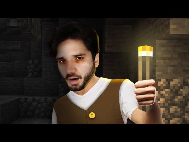 COMO EU SOBREVIVI POR VÁRIOS DIAS SEGUIDOS DENTRO DAS CAVERNAS DO MINECRAFT!