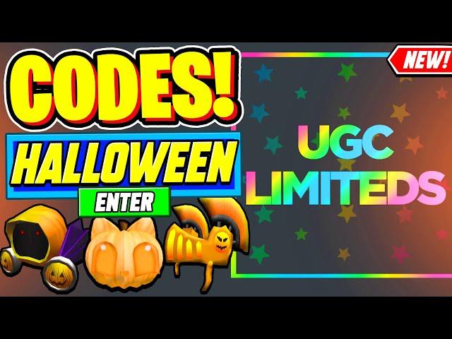 ️New️ ALL WORKING CODES For UGC Limited Codes In October 2024 - Roblox UGC Limited Codes 2024