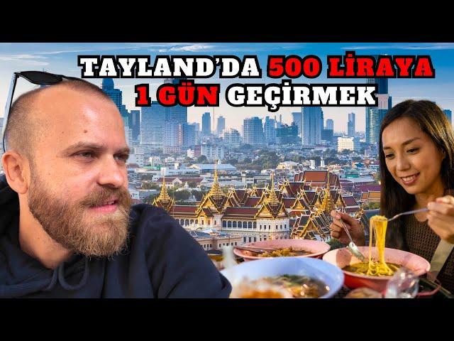 TAYLAND’da 500 LİRA Harcayarak 1 Gün Geçirdim! - Bakın Tayland’da Türk Lirası Değerli Mi? 