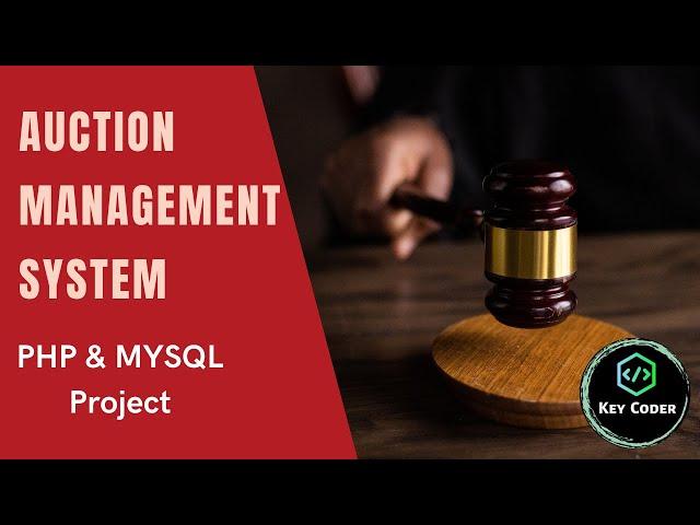 Auction Management System | Bidding Management System | PHP Project | PHP & MySQL