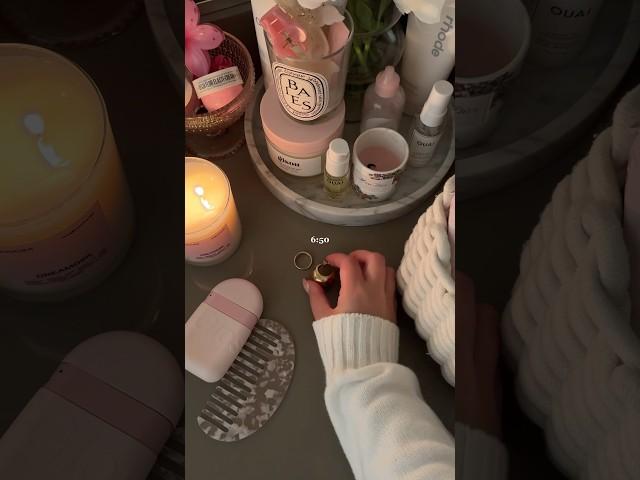 evening in my life🩰🫧#evening #selfcare #pinterest #aesthetic #thatgirl #pink #skincare #bathroom