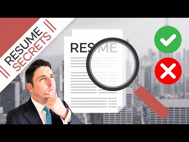 What Recruiters Really Think of Your Resume!