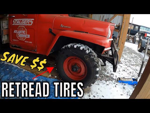 New Retread Tires for my 1959 Willys Jeep!