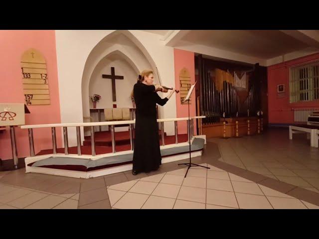 G.Tartini - Sonata in Re maggiore per violin solo, Natalia Stetskaya