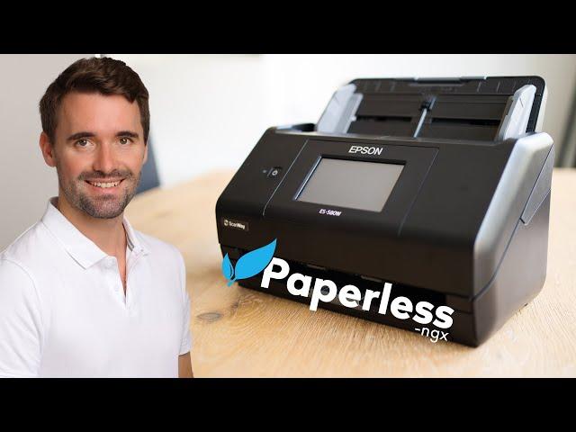 Scanner für paperless-ngx: Neue Testmethode und erster Kandidat: Epson ES-580W (incl. OCR-Test)