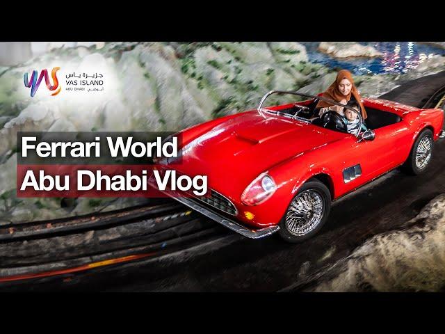 High-Speed Thrills at Ferrari World Abu Dhabi! | Yas Island Day 2