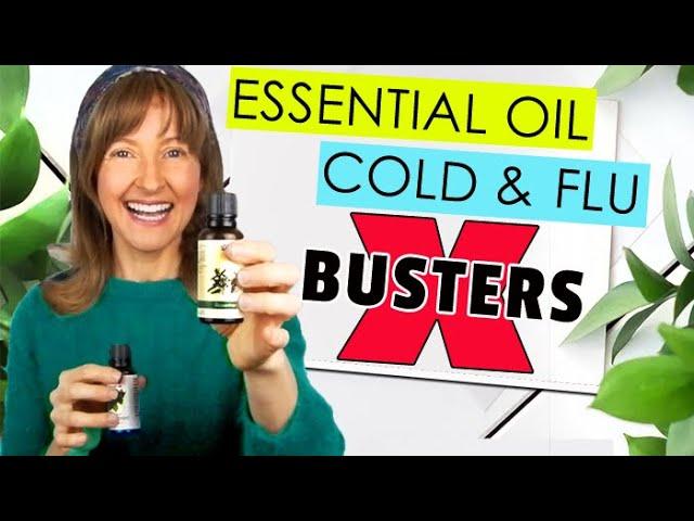 BEST ESSENTIAL OILS FOR COLD AND FLU + How To Use Them