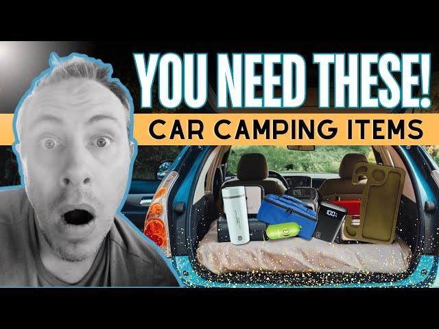 6 MUST HAVE Car Camping Essentials I Use Every Day