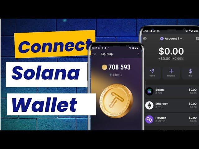 YADDA AKE CONNECTING TAPSWAP MINING DA SOLANA ADDRESS ||HOW TO CONNECT TAPSWAP WITH SOLANA ADDRESS||