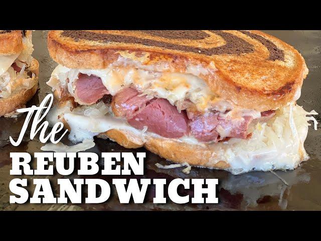 Best Ever Reuben on the Griddle - Easy Griddle Sandwichs