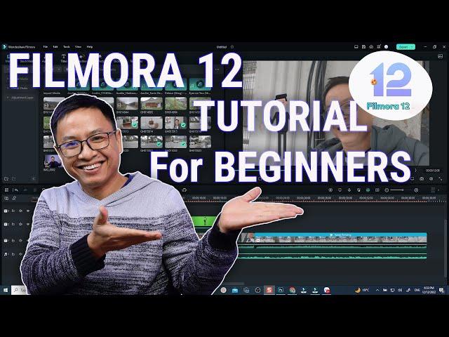 Filmora 12 Tutorial For Beginners- The Ultimate Guide in Less than 30 minutes