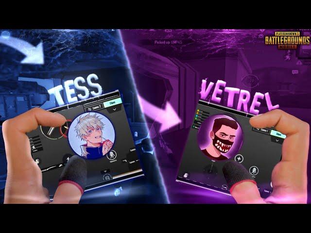 ДА! Я СОБРАЛ РАСКЛАДКУ TESS и VETREL в 3 и 4 ПАЛЬЦА | PUBG MOBILE