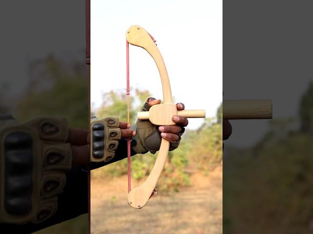 Arrow and Bow Bamboo Craft Skills With Survival #diy #craft #youtubeshorts #wood #bamboo