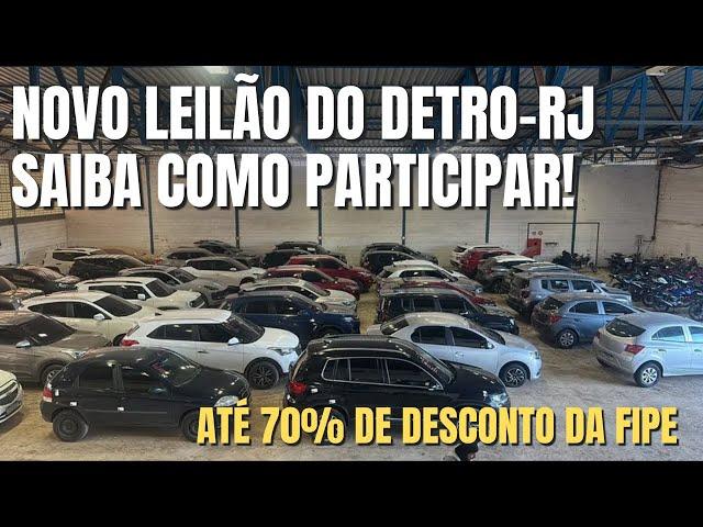 LEILÃO DE VEICULOS DO DETRO NOVO SITE DE LEILÃO COM VEÍCULOS SENDO VENDIDOS COM ATÉ 70% DE DESCONTO!