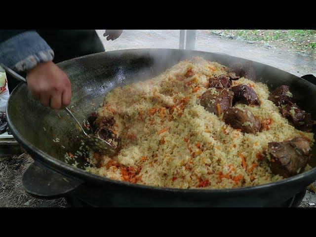 Как готовят Ферганский плов. Легкий рецепт! Сильное блюдо! | How to cook Ferghana pilaf