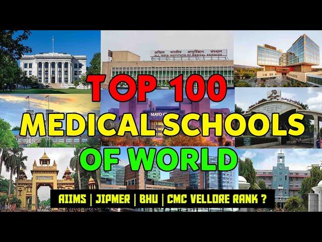 TOP 100 Medical Schools Of World |  CEOWORLD Magazine Medical Ranking | Bodmas Education