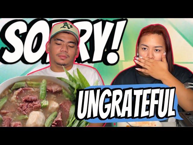 UNGRATEFUL SA NATANGGAP NA REGALO? (NAGLUTO NG SINIGANG NA CORNBEEF!)